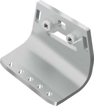 Festo 3889257 mounting bracket DHAS-MA-B6-120 Size: 120, Assembly position: Any, Corrosion resistance classification CRC: 2 - Moderate corrosion stress, Food-safe: See Supplementary material information, Ambient temperature: 10 - 50 °C