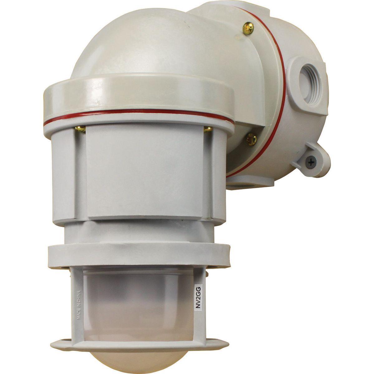 Hubbell NVL230B2G NVL Series Non-Metallic Corrosion Resistant Hazardous Location LED Fixture, 3/4" Wall Bracket With Guard  ; Energy and labor-saving LED ; High Efﬁcacy (lumens per watt) ; Compact Size ; Type 3, 4, & 4X Rated ; IP66 Marine Rated ; ABS Approved ; Resists co