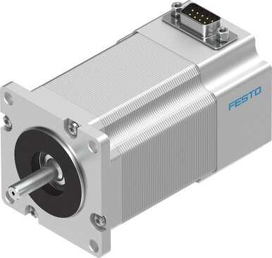 Festo 1370478 stepper motor EMMS-ST-57-M-S-G2 Without gearing, without brake. Ambient temperature: -10 - 50 °C, Storage temperature: -20 - 70 °C, Relative air humidity: 0 - 85 %, Conforms to standard: IEC 60034, Insulation protection class: B