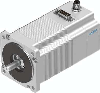 Festo 1370487 stepper motor EMMS-ST-87-M-SE-G2 Without gearing, without brake. Ambient temperature: -10 - 50 °C, Storage temperature: -20 - 70 °C, Relative air humidity: 0 - 85 %, Conforms to standard: IEC 60034, Insulation protection class: B