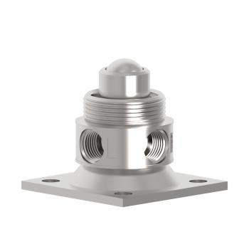 Humphrey 125B31121 Mechanical Valves, Roller Ball Operated Valves, Number of Ports: 3 ports, Number of Positions: 2 positions, Valve Function: Normally open, Piping Type: Inline, Direct piping, Options Included: Mounting base, Approx Size (in) HxWxD: 1.52 x 1.16 DIA