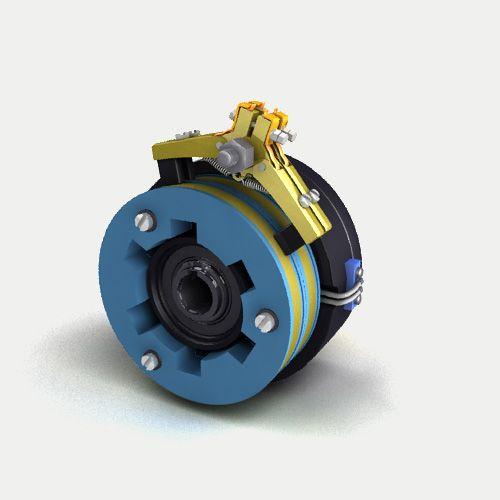 Andantex ME313930-00 Clutch, through bore,  EAT 50, rated torque 5 Nm / 1.5 lb.ft, rated current 0.50 A, min rotation speed 40 rpm, max rotation speed 2000 rpm,  power puissance 165 W