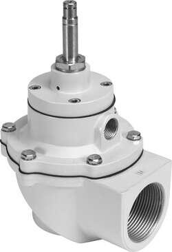 Festo 1239565 basic valve VZWE-E-M22C-M-G112-400-H Reverse jet pulse valve, angle design Design structure: (* Corner design, * Diaphragm valve), Type of actuation: electrical, Sealing principle: soft, Assembly position: Any, Mounting type: (* Tightened, * with thread)