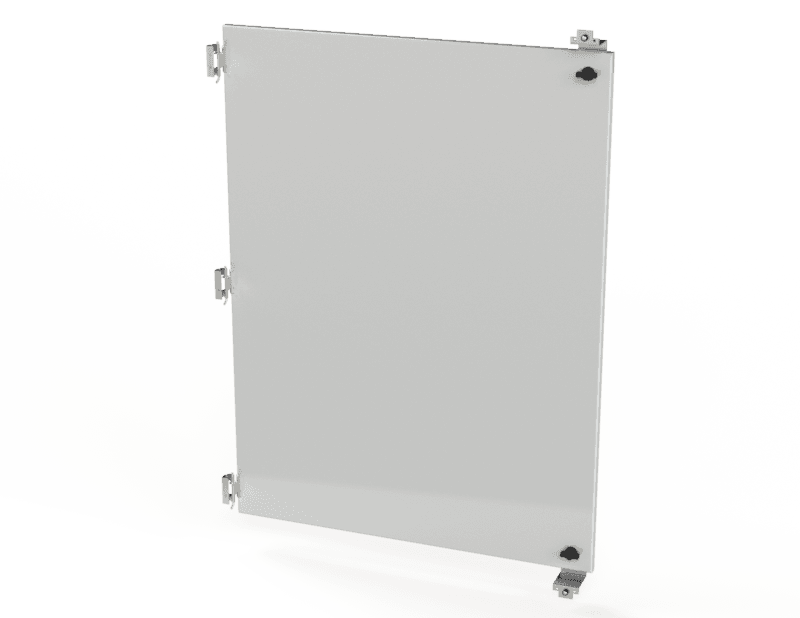Saginaw Control SCE-DF48EL36LP Panel, Dead Front (Wall Mount), Height:44.00", Width:32.63", Depth:0.83", Powder coated white inside and out.