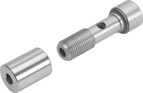 Festo 549460 blanking plug OASC-G1-P for vacuum generator OVEM Corrosion resistance classification CRC: 2 - Moderate corrosion stress, Max. tightening torque: 10 Nm, Product weight: 53 g, Mounting type: Threaded, Materials note: Conforms to RoHS