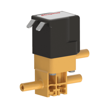 Humphrey 37035310 Solenoid Valves, Small 2-Way & 3-Way Solenoid Operated, Number of Ports: 3 ports, Number of Positions: 2 positions, Valve Function: Diverter, Piping Type: Inline, Direct Piping, Size (in)  HxWxD: 2.99 x 1.21 x 1.49, Media: Aggressive Liquids & Gases