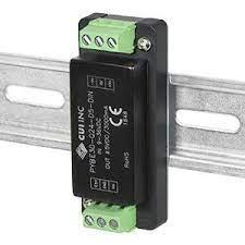 CUI PYBE30-Q24-S12-DIN Isolated DC/DC Converter - DIN Rail Mount dc-dc isolated, 30W, 9-36 VDC input, 12 VDC, 2500 mA, single regulated output, DIN rail