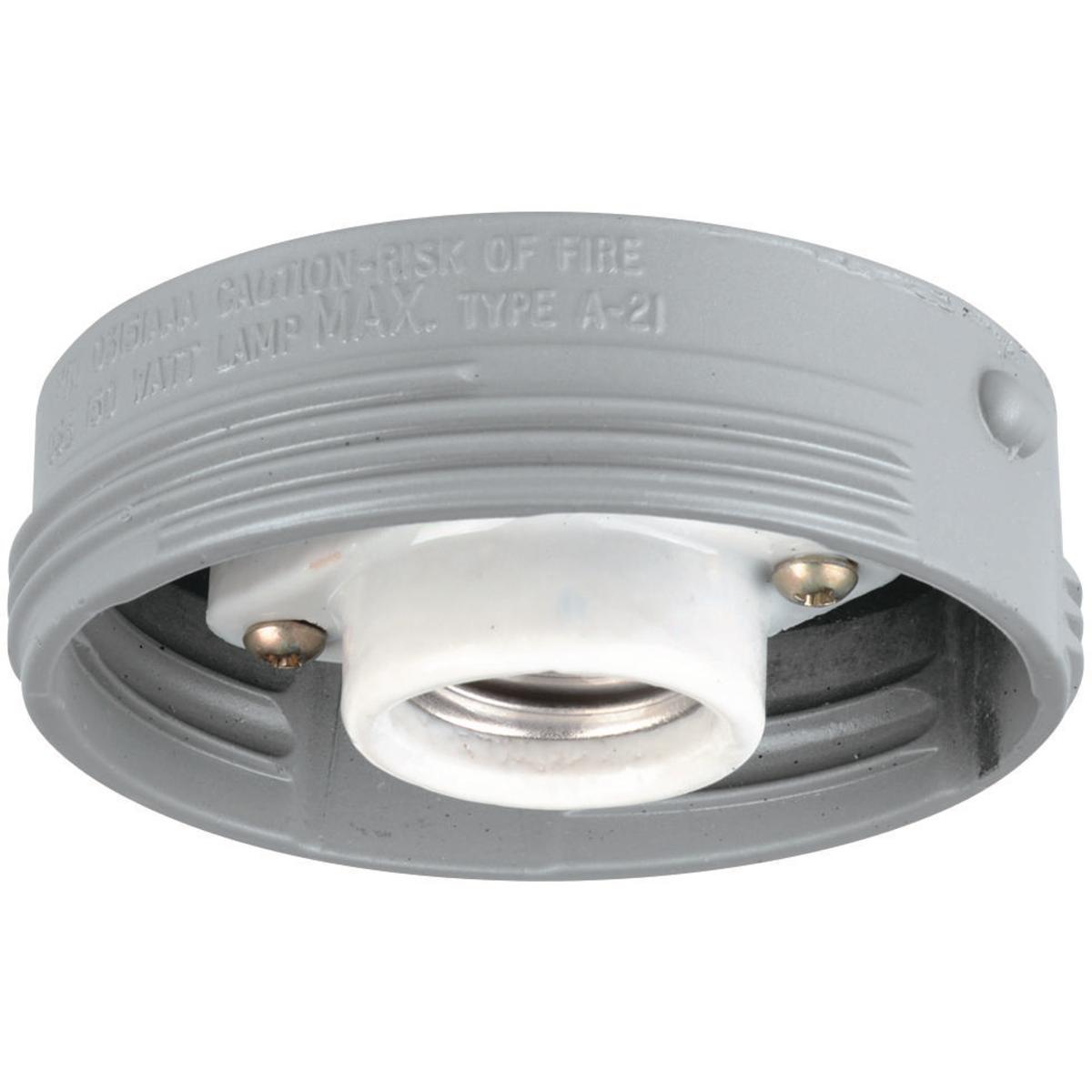 Hubbell VXFC-100 N34 VFC Series - Aluminum 100 Watt Incandescent Light Fixture Body - NEMA 3,4 - Class I Division 2 - 150W Max  ; Electrostatically applied epoxy/polyester finish ; Modular design ; Hubs are threaded for attachment to conduit ; Set screws in pendant fixture ; 