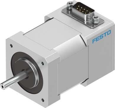 Festo 1370470 stepper motor EMMS-ST-42-S-S-G2 Without gearing, without brake. Ambient temperature: -10 - 50 °C, Storage temperature: -20 - 70 °C, Relative air humidity: 0 - 85 %, Conforms to standard: IEC 60034, Insulation protection class: B