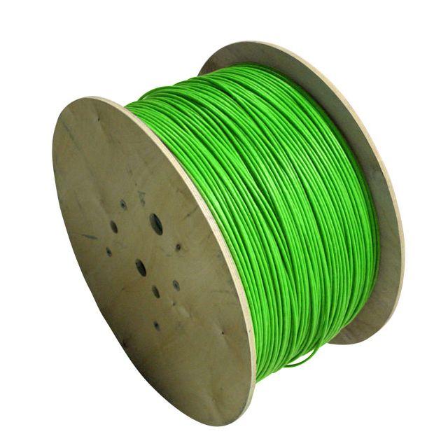 Mencom 61CS001-0250 Profinet, Raw Spool Cable, 4 Pole, 22awg, Green, PVC, 250 ft.