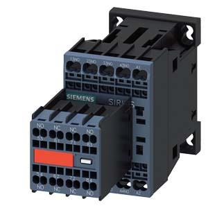 Siemens 3RH2262-2BB40 contactor relay, 6 NO + 2 NC, 24 V DC, size S00, spring-loaded terminal, captive auxiliary switch