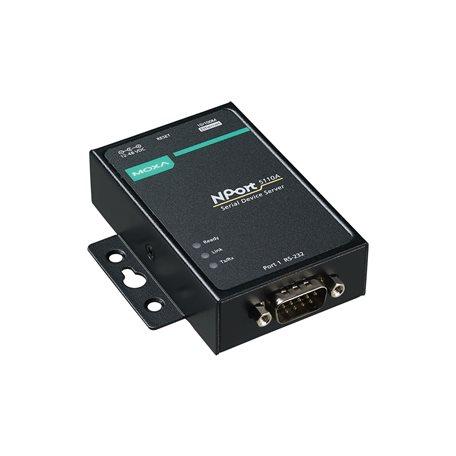 Moxa NPORT 5110A 1-port RS-232 device server, 0 to 60°C operating temperature