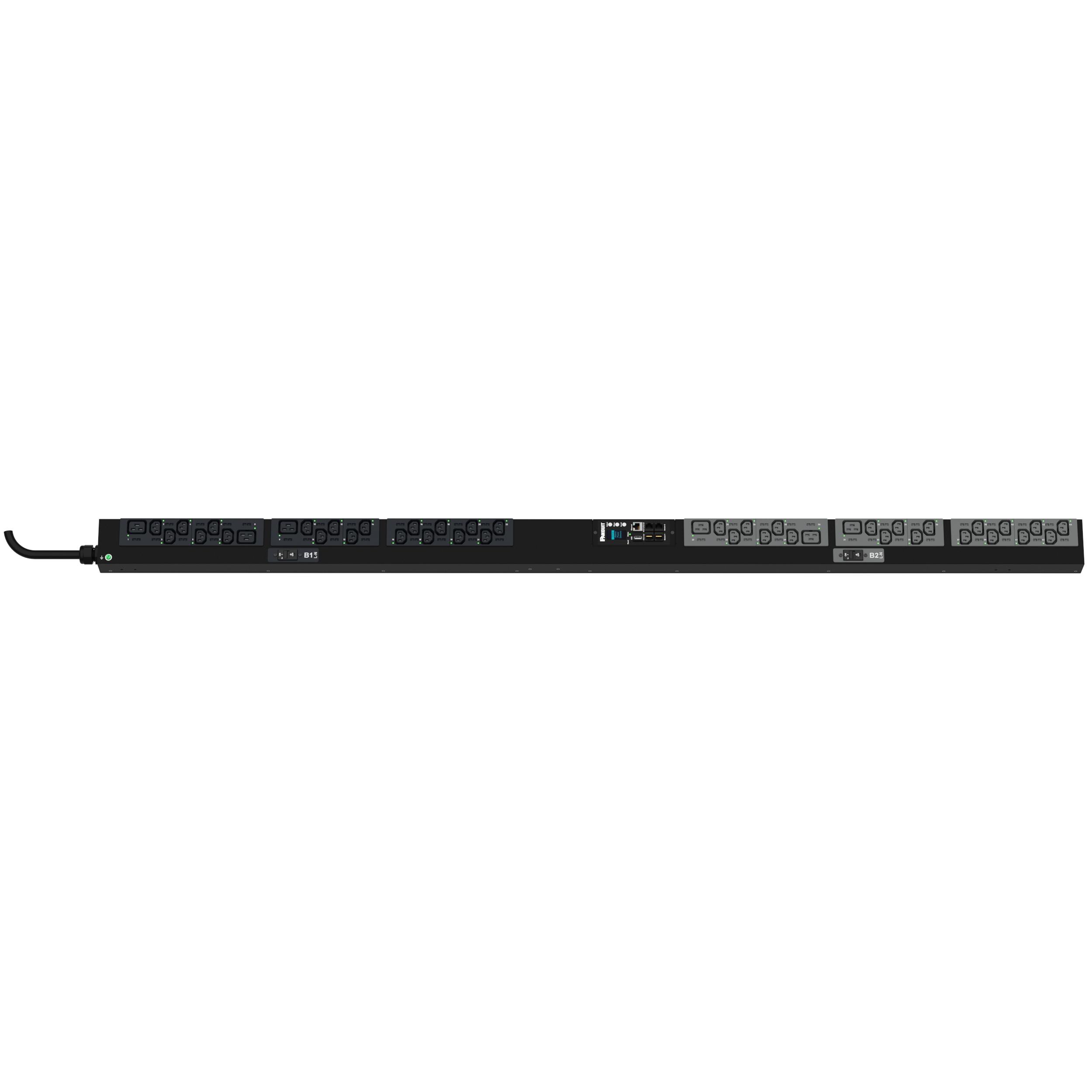 Panduit P44G14M SmartZone™ Monitored & Switched per Outlet PDU