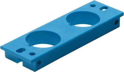 Festo 10392 mounting plate APL-2N-GRPX2 For 2n mounting frame. Materials note: Conforms to RoHS