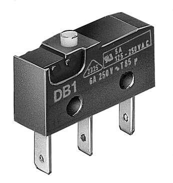 Festo 30648 micro switch S-3-BE CE mark (see declaration of conformity): to EU directive low-voltage devices