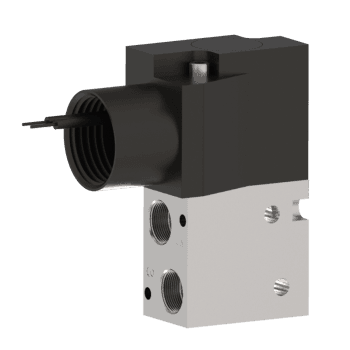 Humphrey 3103687RCVAI24VDC Solenoid Valves, Small 2-Way & 3-Way Solenoid Operated, Number of Ports: 3 ports, Number of Positions: 2 positions, Valve Function: Single Solenoid, Multi-purpose, Piping Type: Inline, Direct Piping, Coil Entry Orientation: Rotated, over port 1, Size (in)