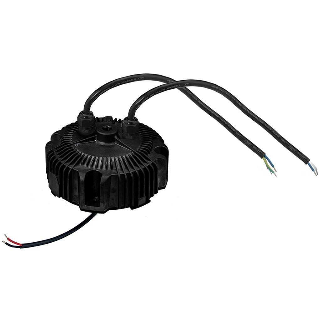 MEAN WELL HBG-200-36AB AC-DC Single output LED Driver Mix Mode (CV+CC) with PFC; Output 36Vdc at 5.5A; IP65; for in- and outdoor high-bay lights; Dimming with Potentiometer 1-10Vdc PWM Resistance; Io adjustable through built-in potentiometer