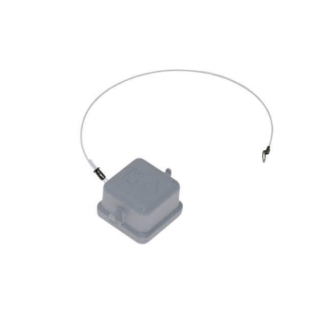 Mencom CK-03C Plastic, Rectangular Cover, size 21.21, 2 Pegs & gasket for female inserts, White