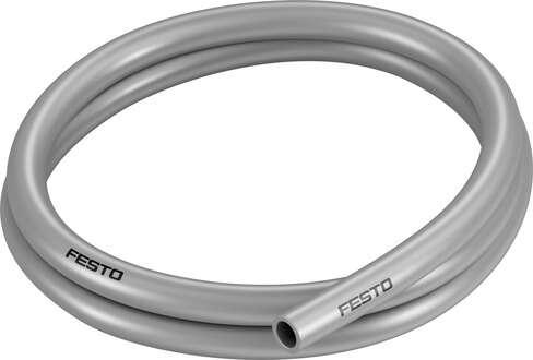 Festo 152590 plastic tubing PUN-16X2,5-SI Standard O.D tubing, for QS plug connectors, CN and CK polyurethane fittings (not approved for use in the food industry). Outside diameter: 16 mm, Bending radius relevant for flow rate: 88 mm, Inside diameter: 11 mm, Min. bend