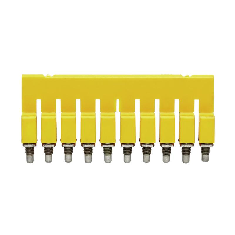 Weidmuller 1054460000 W-Series, Cross-connector, For the terminals, No. of poles: 10, 32A, WQV 2.5/10