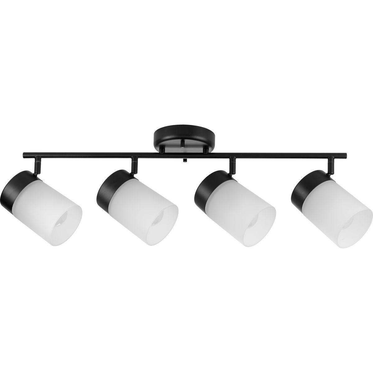 Hubbell P900012-031 Infuse an abundance of sophisticated versatile light to an commercial or residential setting with this brushed nickel four-head track light fixture. Multi-directional lamp heads provide design flexibility and illuminate typically hard-to-reach areas. The 