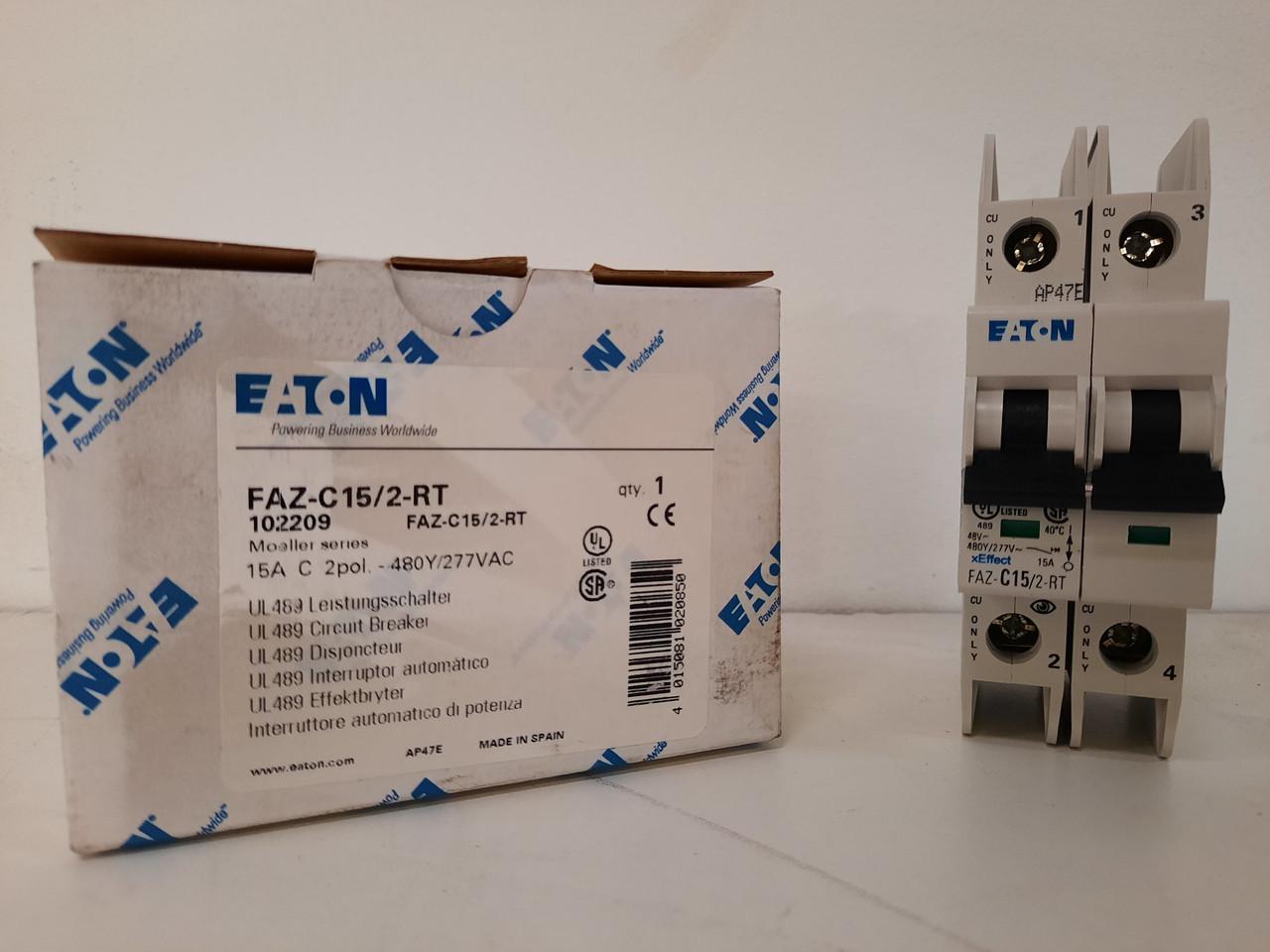 Eaton FAZ-C15/2-RT Eaton - FAZ-C15/2-RT
