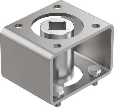 Festo 8084198 mounting kit DARQ-K-V-F10S22-F10S22-R13 Based on the standard: (* EN 15081, * ISO 5211), Container size: 1, Design structure: (* Female square and male square, * Mounting kit), Corrosion resistance classification CRC: 2 - Moderate corrosion stress, Produc