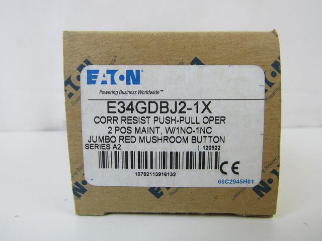 E34GDBJ2-1X Part Image. Manufactured by Eaton.