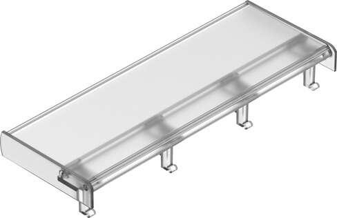 Festo 565582 inscription label holder ASCF-H-L2-14V Corrosion resistance classification CRC: 1 - Low corrosion stress, Product weight: 29,3 g, Materials note: Conforms to RoHS, Material label holder: PVC