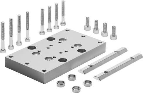 Festo 192690 adapter plate kit HAPB-12/16 for direct mounting DFM - DGPL Assembly position: Any, Corrosion resistance classification CRC: 2 - Moderate corrosion stress, Materials note: Free of copper and PTFE