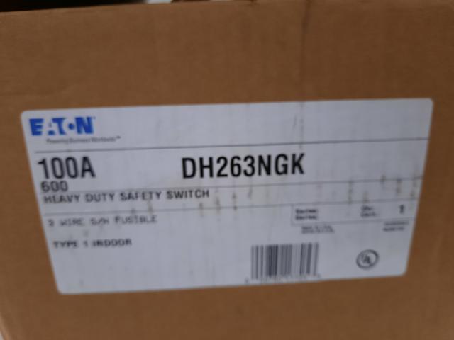 DH263NGK Part Image. Manufactured by Eaton.
