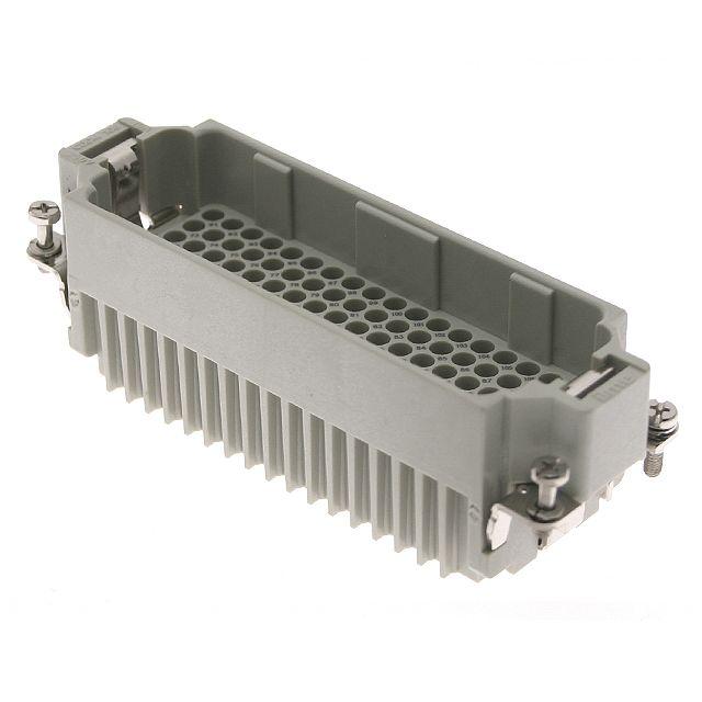Mencom CDDM-108 Standard, CDD series, Male Rectangular Insert, size 104.27, 108 pin, 10 amp, Crimp