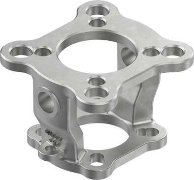 Festo 8087463 mounting bridge DARQ-B-F0507-F0405-R1 Container size: 1, Design structure: Mounting adapter, Corrosion resistance classification CRC: 2 - Moderate corrosion stress, Product weight: 300 g, Connection 1, function: Drive outlet