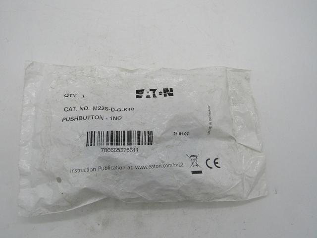 M22S-D-G-K10 Part Image. Manufactured by Eaton.