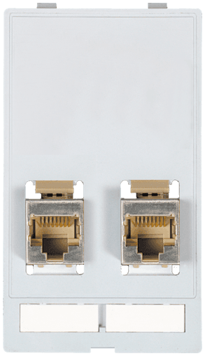 Murr Elektronik 4000-68000-1200000 MODLINK MSDD DATA INSERT, 2×RJ45
