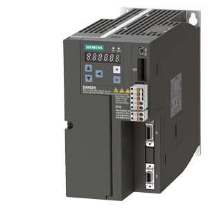 Siemens 6SL3210-5FE12-0UF0 SINAMICS V90, with PROFINET Input voltage: 380-480 V 3 A -15%/+10% 9.8 A 45-66 Hz Output voltage: 0 – Input 7.8 A 0-330 Hz Motor: 2.0/2.5 kW Degree of protection: IP20 Size B, 100x180x220 (WxHxD)