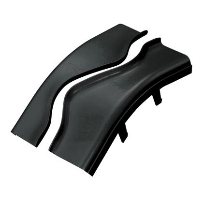 Panduit FROV45SC4BL FiberRunner™ Angled Fitting Cover