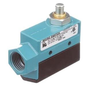 Honeywell BZE6-2RQ Limit Switch; Micro; SPDT; 15A Current; Side Plunger; Medium Duty Enclosed; Compact