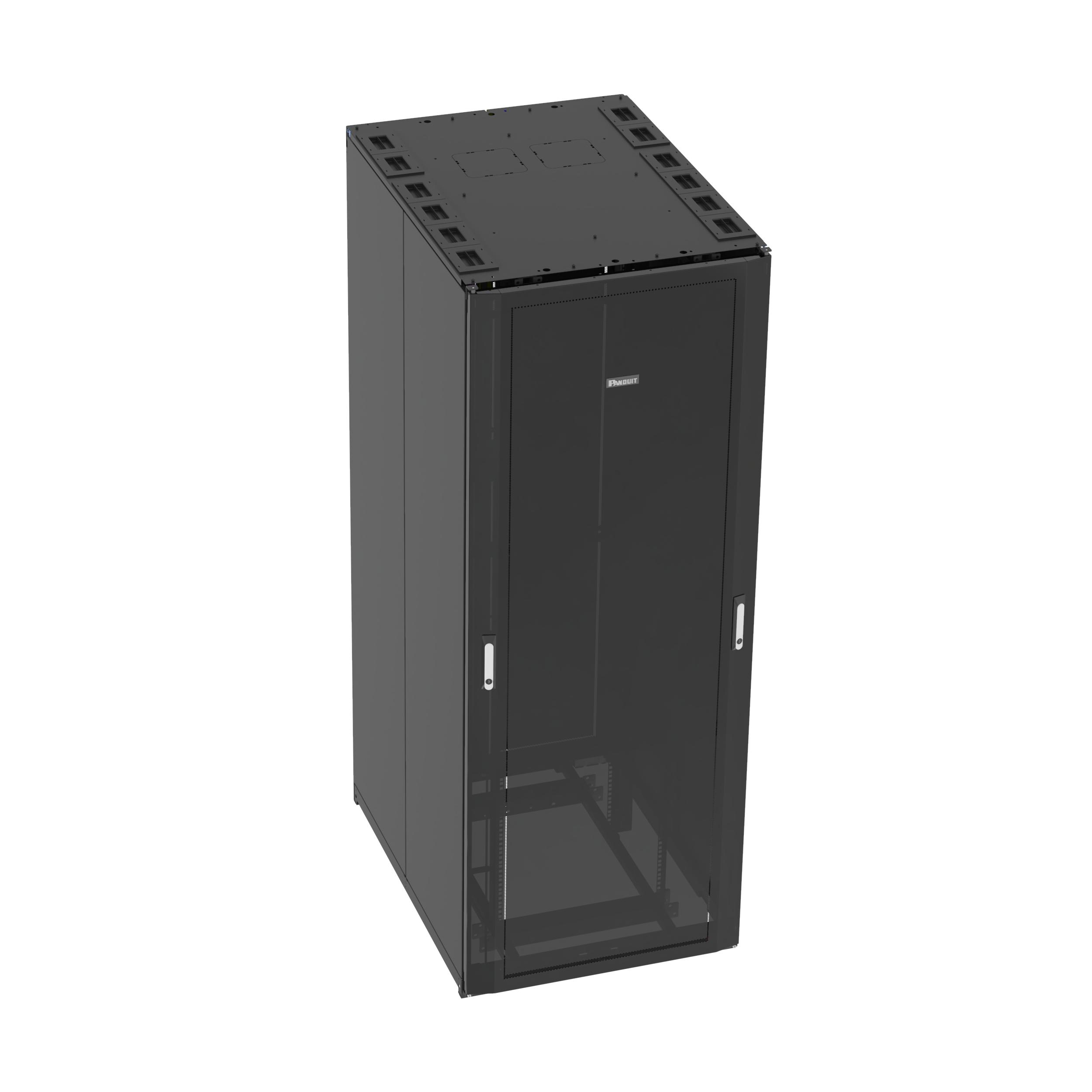 Panduit N8512B Net-Access™ N-Type Network Cabinet, 45 RU, Black