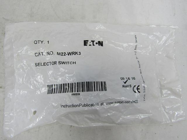 M22-WRK3 Part Image. Manufactured by Eaton.