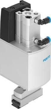 Festo 4790698 rotary gripper module EHMD-40-RE-GP Size: 40, Rotation angle: Endless, Stroke per gripper jaw: 5 mm, Number of gripper fingers: 2, Assembly position: Any