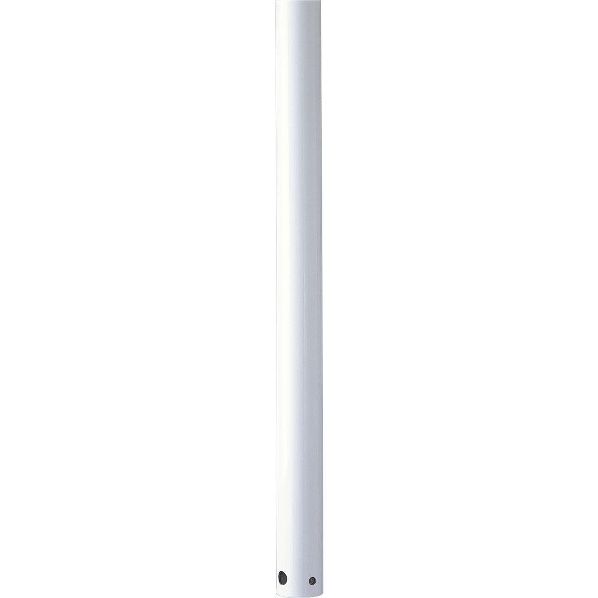 Hubbell P2604-28 3/4 In. x 18 In. downrod for use with any Progress Lighting ceiling fan. Use of a fan downrod positions your ceiling fan at the optimal height for air circulation and provides the perfect solution for installation on high cathedral ceilings or in great ro