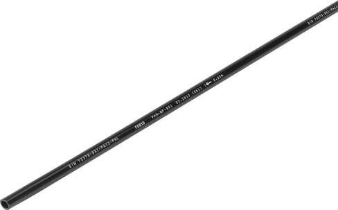 Festo 570359 plastic tubing PAN-MF-8X1-SW Outside diameter: 8 mm, Bending radius relevant for flow rate: 50 mm, Inside diameter: 6 mm, Min. bending radius: 35 mm, Conforms to standard: DIN 73378-PA12-PHL