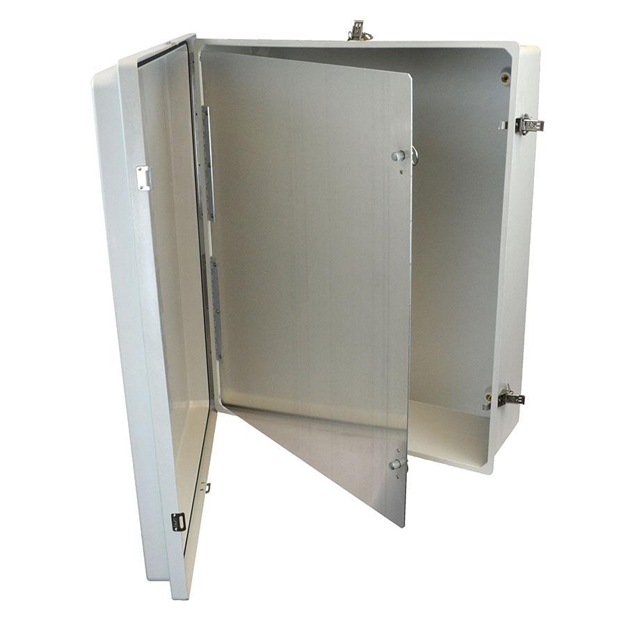 Allied Moulded Products HFP2420 Enclosure hinged front panel kit for use with Allied Moulded Control Series, 23.25" x 19.38"