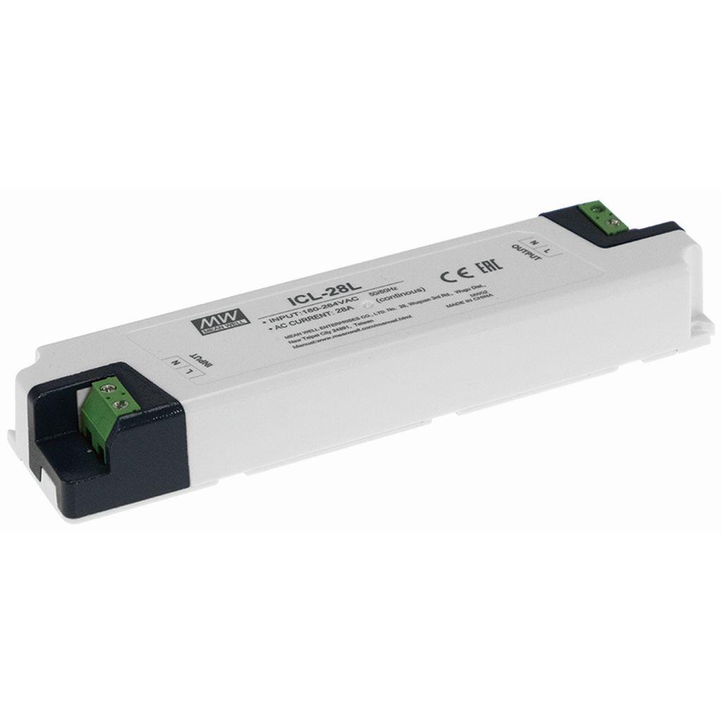 MEAN WELL ICL-28L AC Linear Inrush Current Limiter; 48A inrush limiting current; 28A continuous; Input 180-264VAC; Terminal block mounted