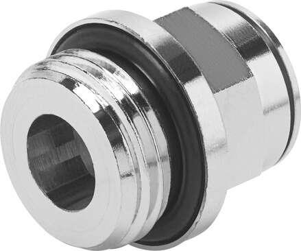 Festo 570451 push-in fitting NPQM-D-G12-Q14-P10 Size: Standard, Nominal size: 12 mm, Type of seal on screw-in stud: Sealing ring, Design structure: Push/pull principle, Operating pressure complete temperature range: -0,95 - 16 bar