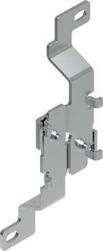 Festo 532196 mounting bracket MS6-WB MS series Size: 6, Series: MS, Corrosion resistance classification CRC: 2 - Moderate corrosion stress, Medium temperature: -10 - 60 °C, Product weight: 121 g