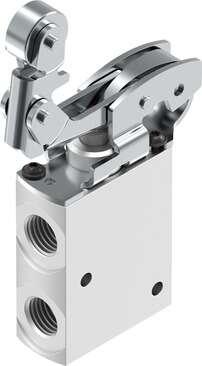 Festo 8047107 roller lever valve VMEF-KT-M32-M-N14 Valve function: 3/2-way, monostable, Type of actuation: mechanical, Width: 20 mm, Standard nominal flow rate: 870 l/min, Operating pressure MPa: -0,095 - 1 MPa