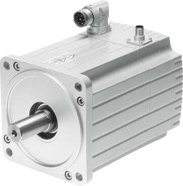 Festo 1574641 servo motor EMMS-AS-140-S-HV-RM-S1 Without gear unit. Ambient temperature: -10 - 40 °C, Storage temperature: -20 - 60 °C, Relative air humidity: 0 - 90 %, Conforms to standard: IEC 60034, Insulation protection class: F