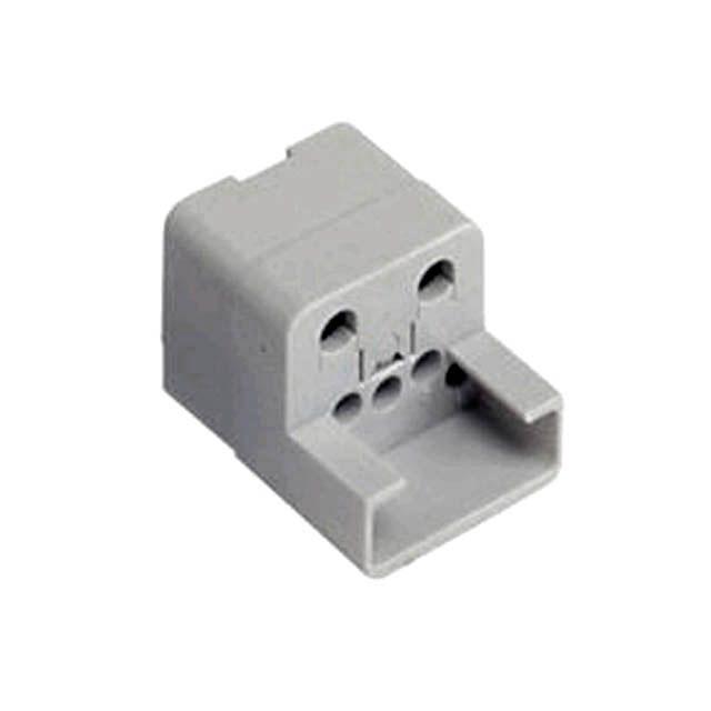 Mencom CXL-PM Standard, CXL series, Plug Insert for Hoods, 6 pin, 10 amp, Crimp, For fiber optic, Contacts not included